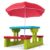 Kindersitzgarnitur Garten mit Sonnenschirm