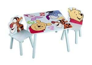 Kindertisch mit Stühlen - Winnie Pooh